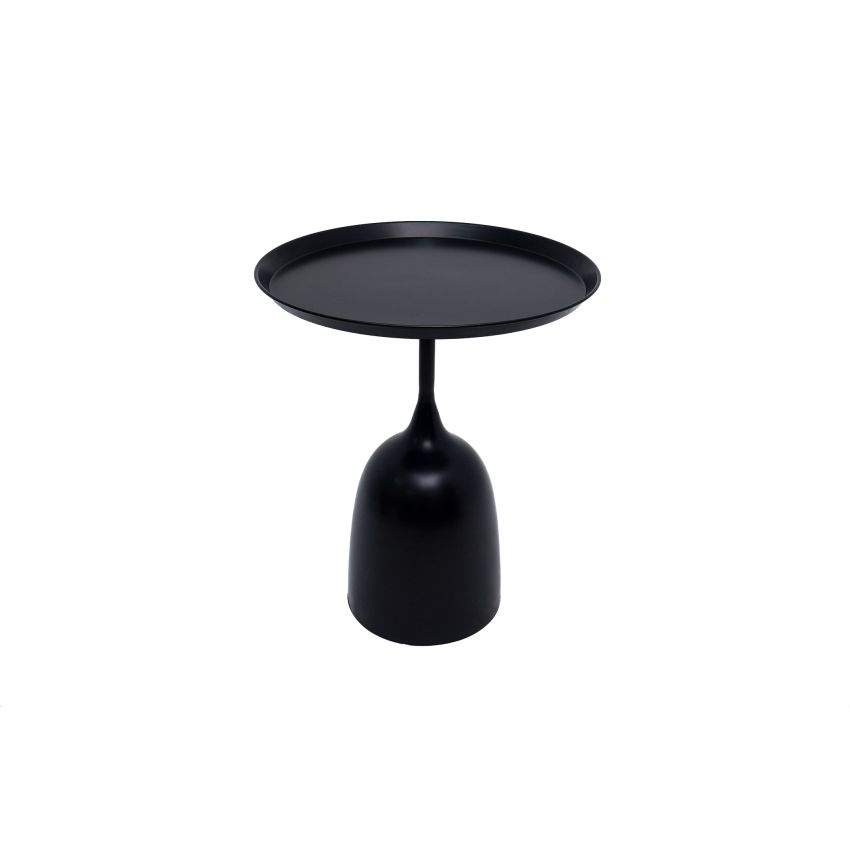 Masa cafea MC-145, 50x60 cm, negru, metalica
