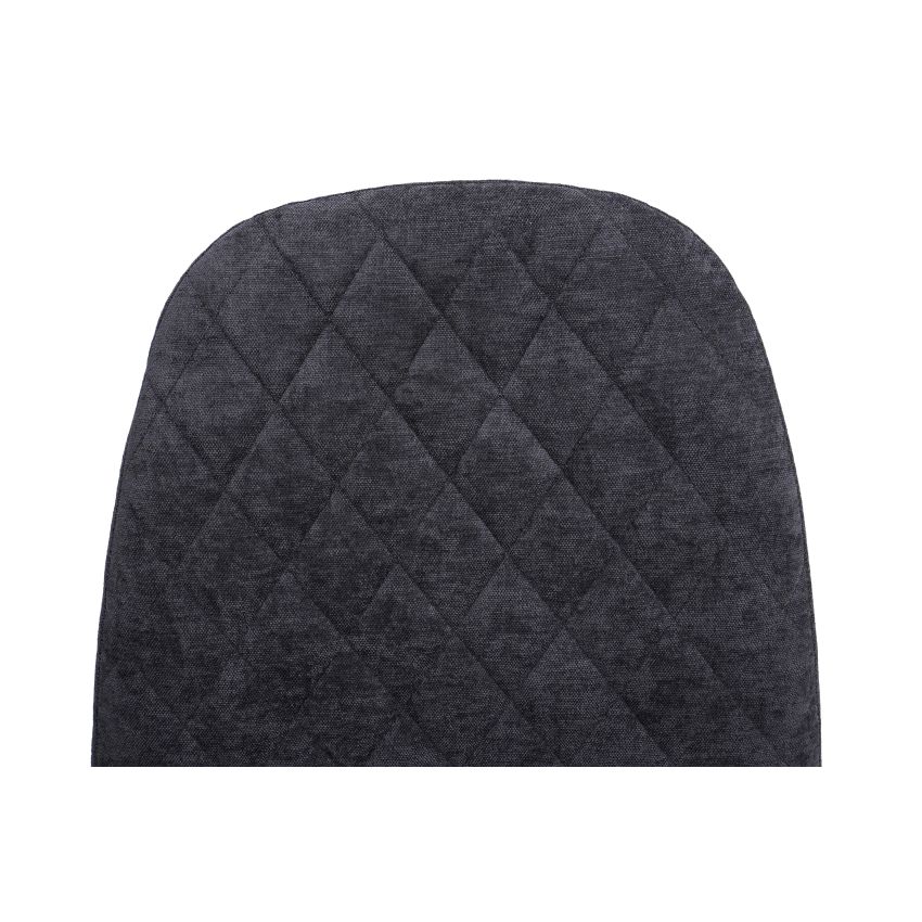 Scaun rotativ XS-2, tapitat stofa, gri