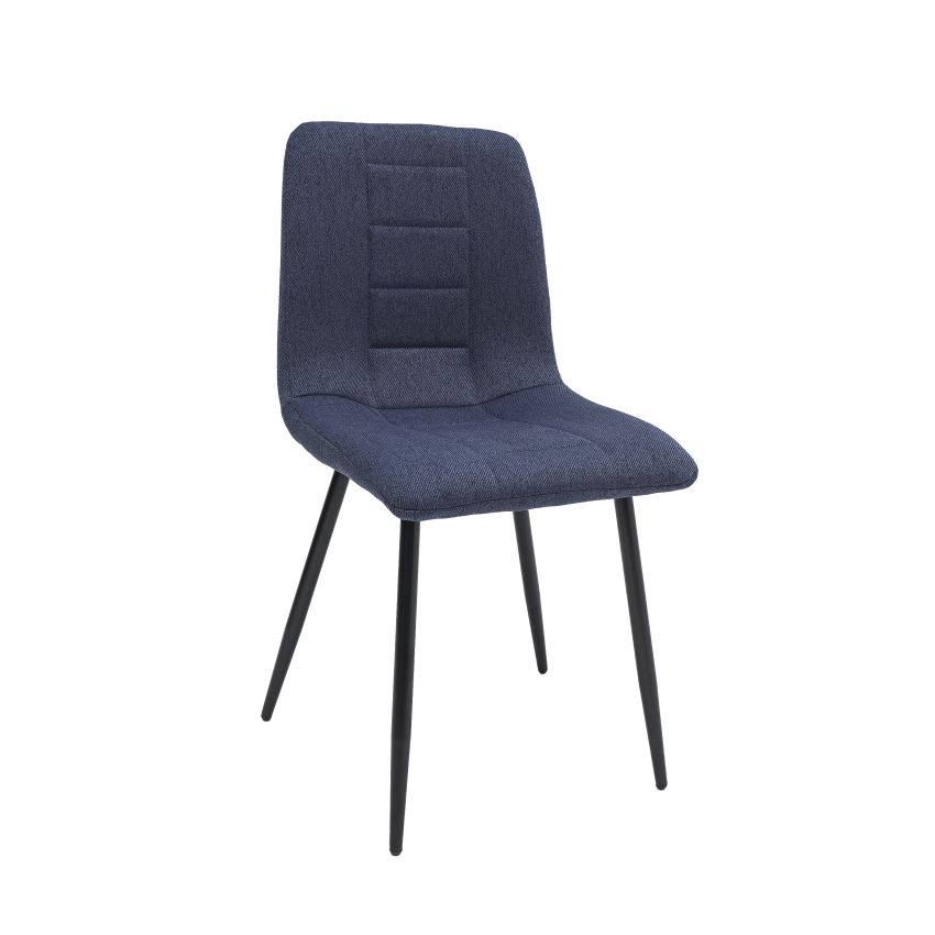 Scaun XS-4, tapitat stofa, albastru