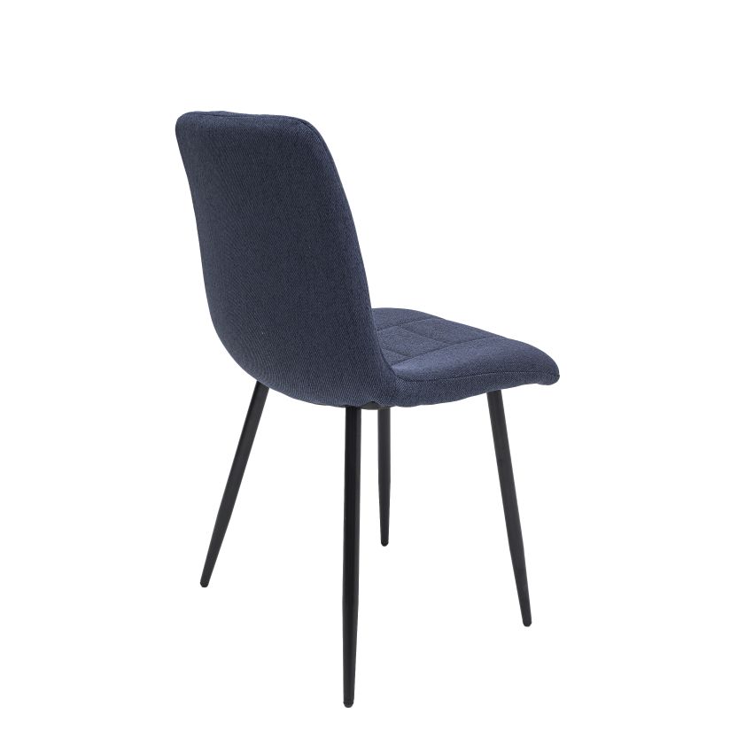 Scaun XS-4, tapitat stofa, albastru
