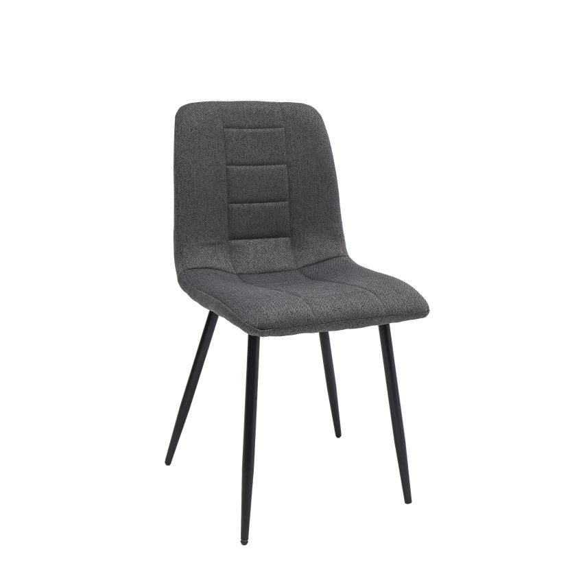 Scaun rotativ XS-4, tapitat stofa, gri inchis