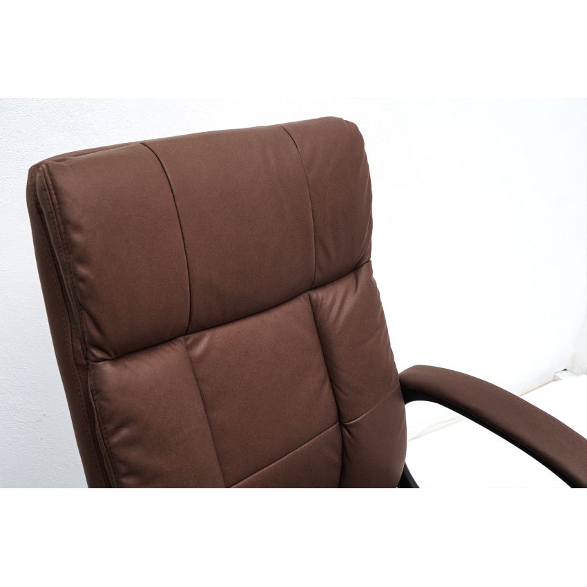 Scaun birou S-234, maro, textil