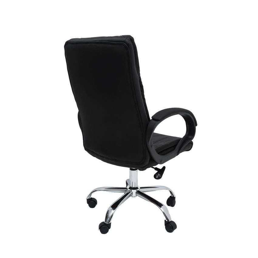 Scaun birou S-234, negru, textil