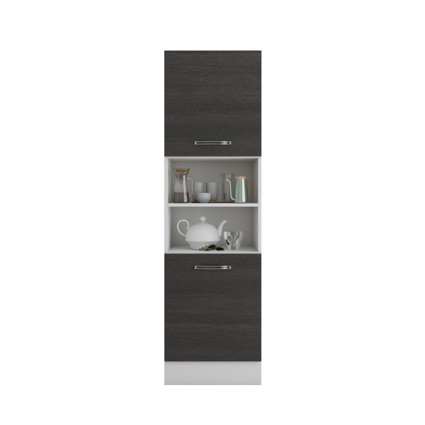 Corp inalt pentru cuptor, gri, PAL, 60x205x58 cm