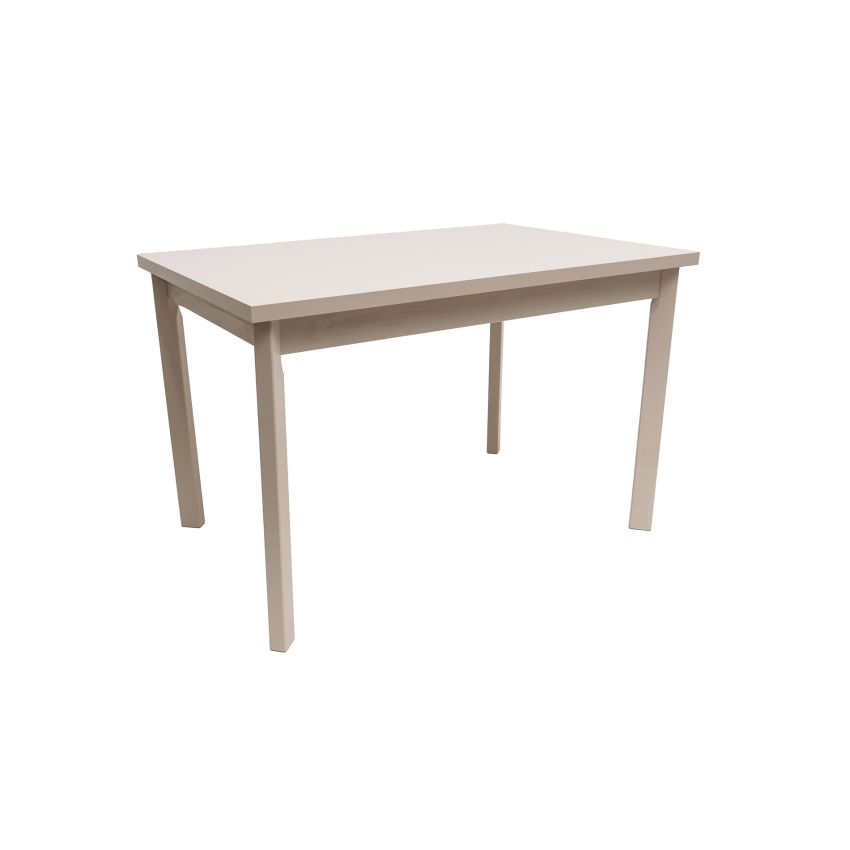 Masa living mb-13 max5 sp, cashmere, fixa 120x80x78 cm, lemn masiv de fag/pal