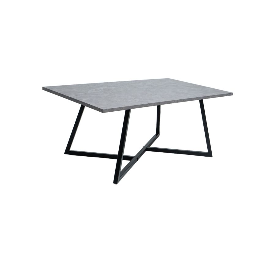 Masa cafea HT-155, 110x60 cm, alb, MDF