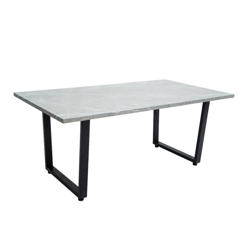 Masa cafea HT-156, 110x60 cm, alb, MDF