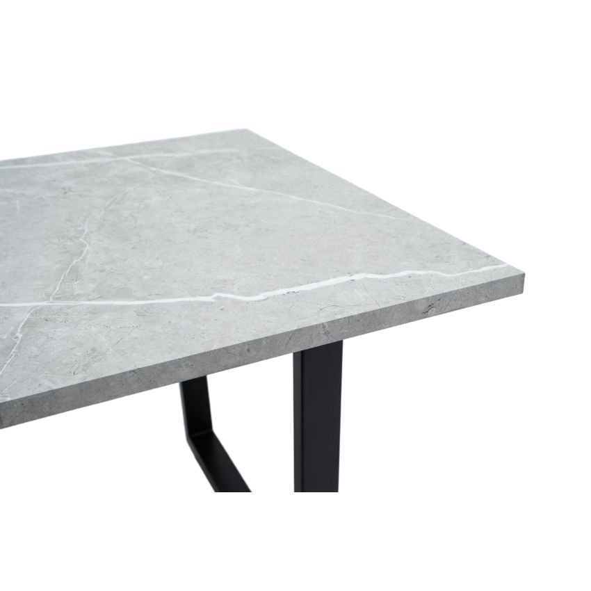 Masa cafea HT-156, 110x60 cm, alb, MDF