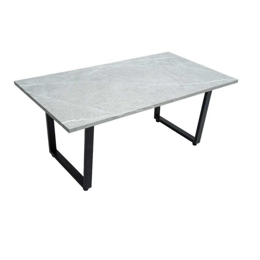 Masa cafea HT-156, 110x60 cm, alb, MDF