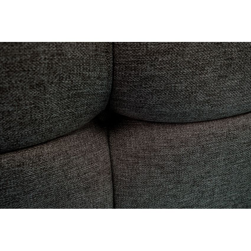 Pat Sena cu saltea, 160x200 cm, gri inchis, suport saltea din PAL