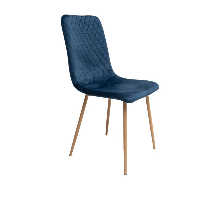 Scaun living HT7, albastru