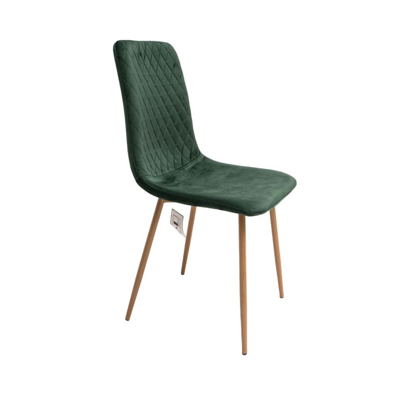 Scaun living HT7, stofa, verde