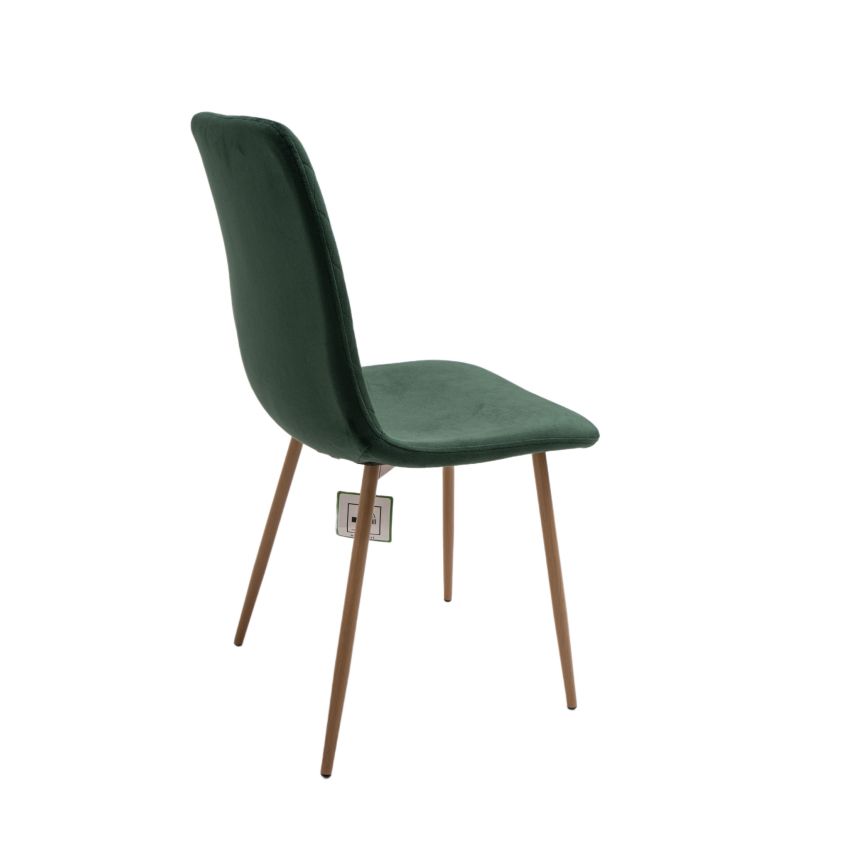 Scaun living HT7, stofa, verde