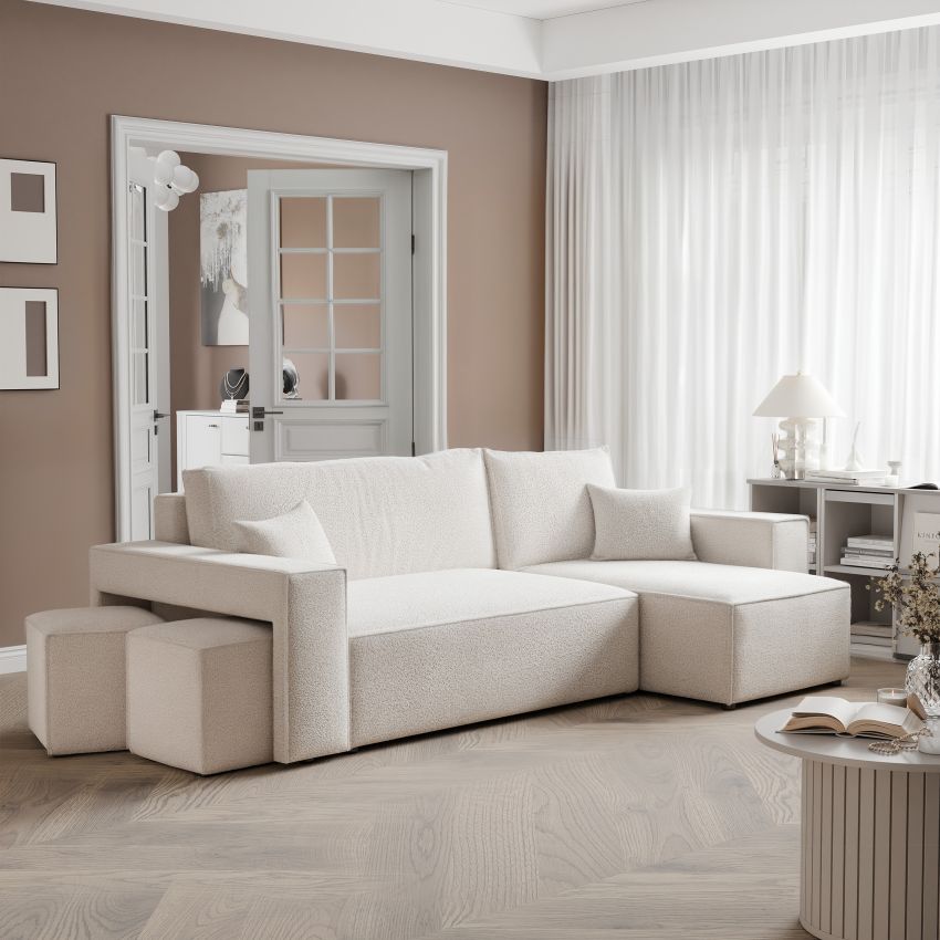Coltar extensibil Paris, crem