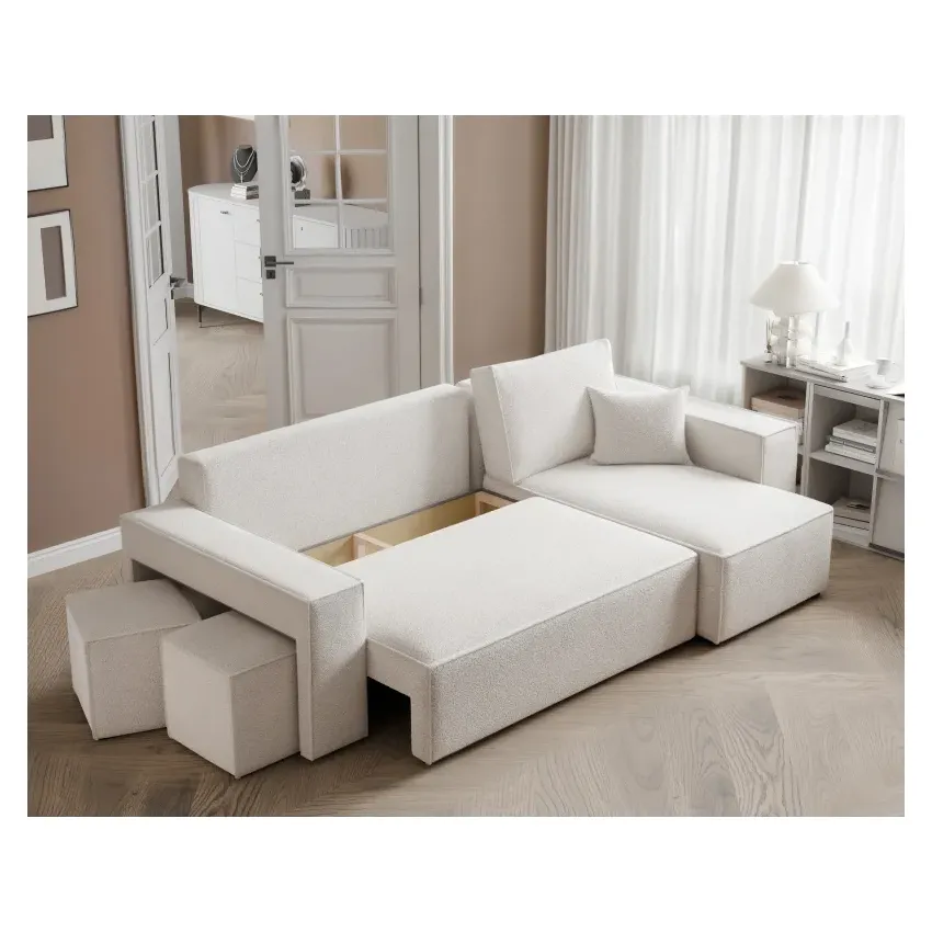 Coltar extensibil Paris, crem