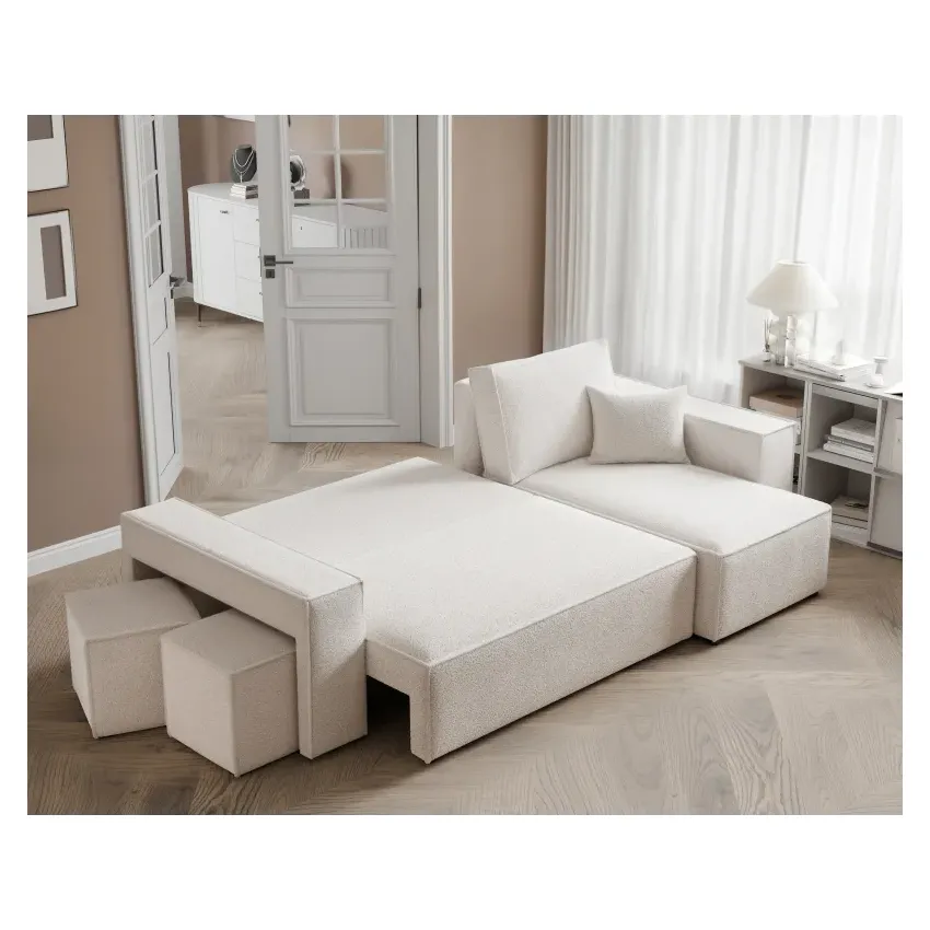 Coltar extensibil Paris, crem