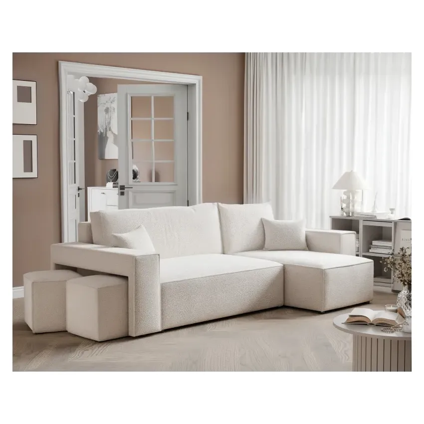 Coltar extensibil Paris, bej