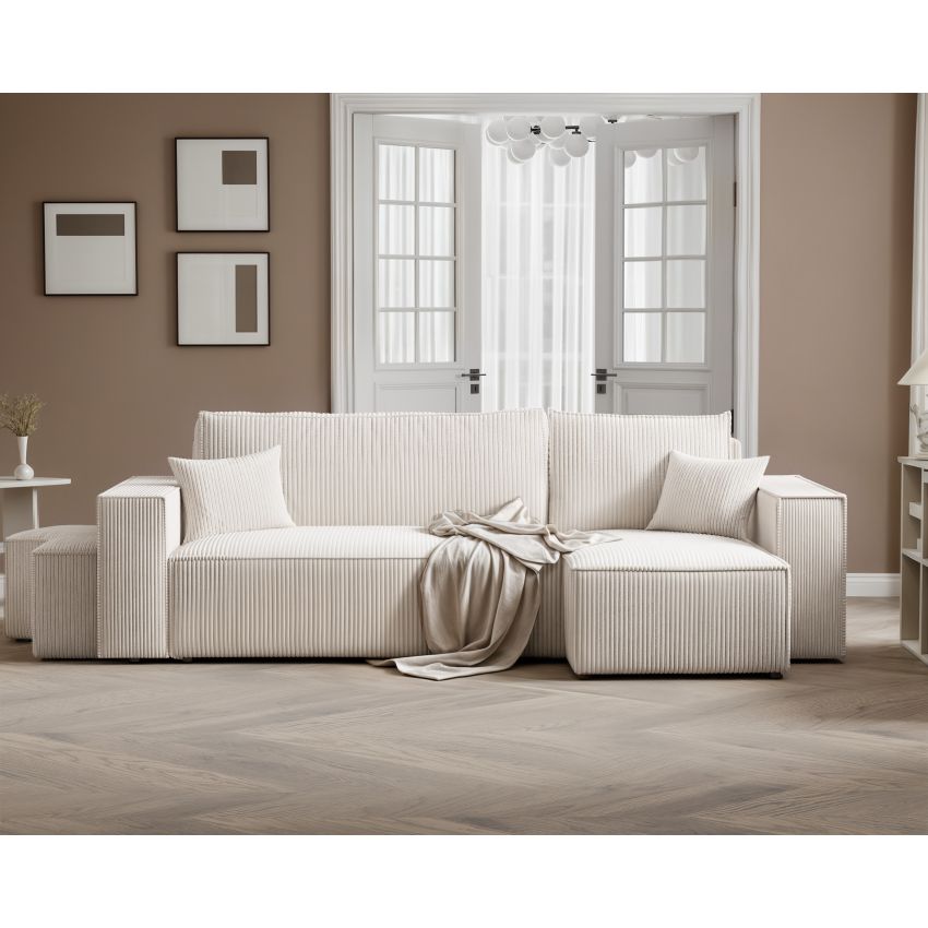 Coltar extensibil Paris, bej