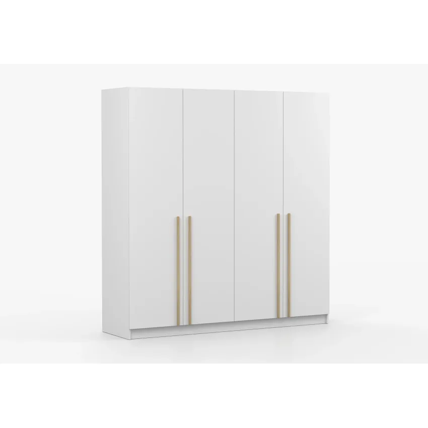 Dressing Sevilla 4d, 200x210x55 cm, alb