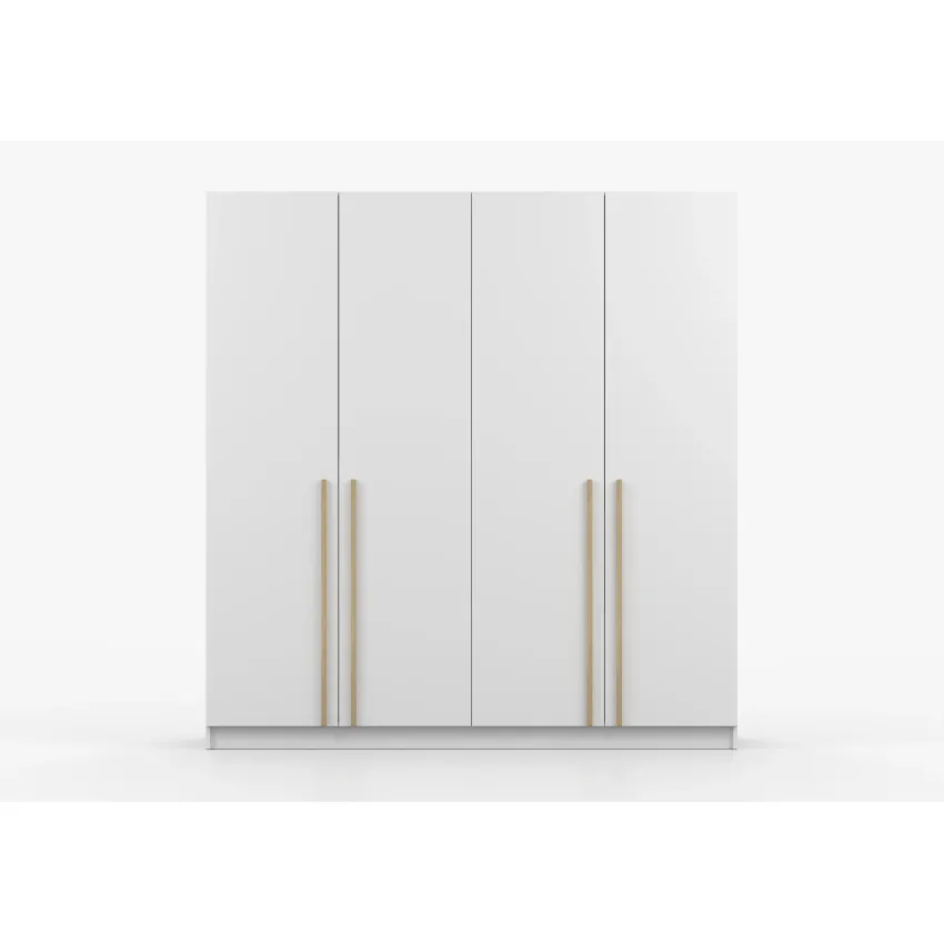 Dressing Sevilla 4d, 200x210x55 cm, alb