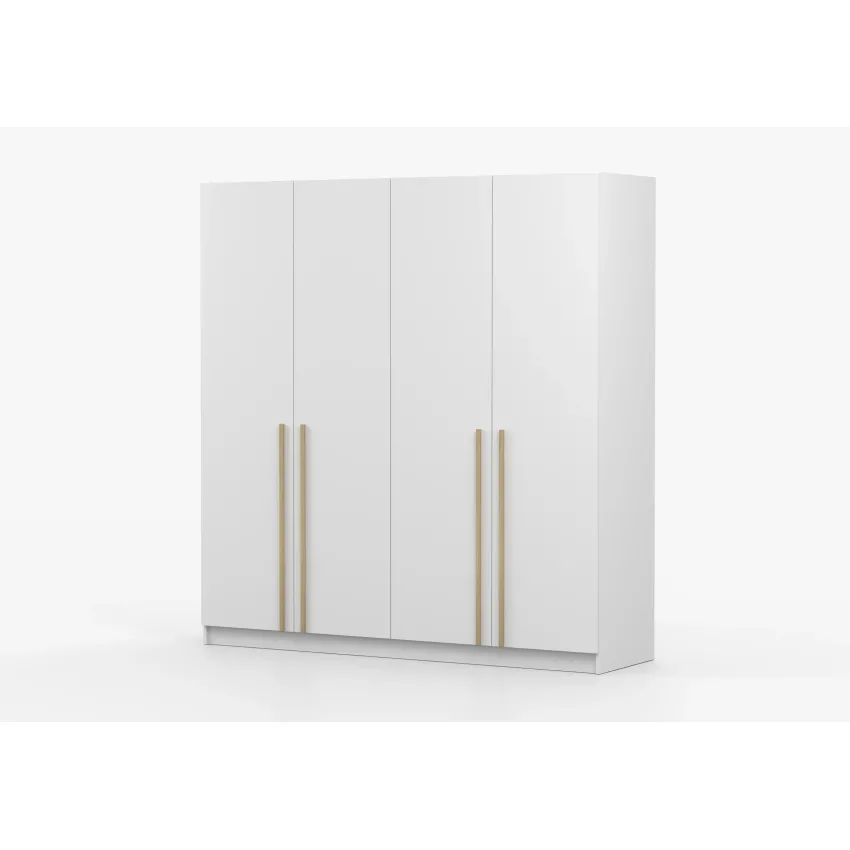 Dressing Sevilla 4d, 200x210x55 cm, alb