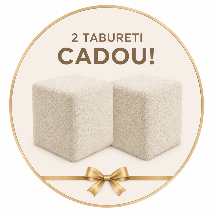 Set 2 tabureti tapitati