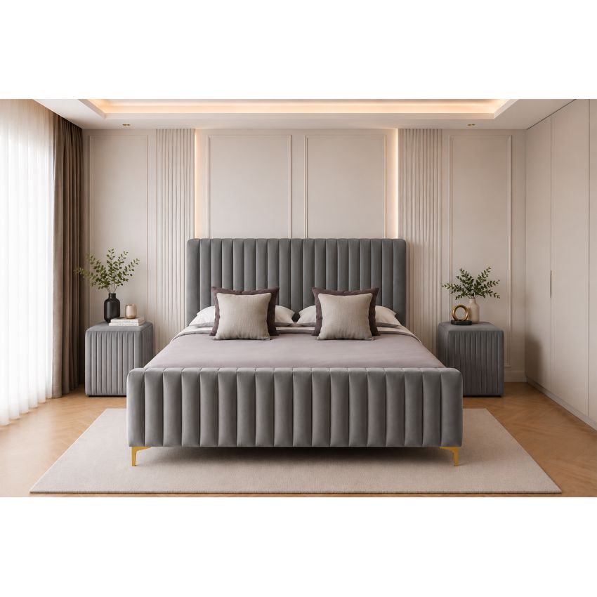 Pat ML-2202, 160x200 cm, Negru