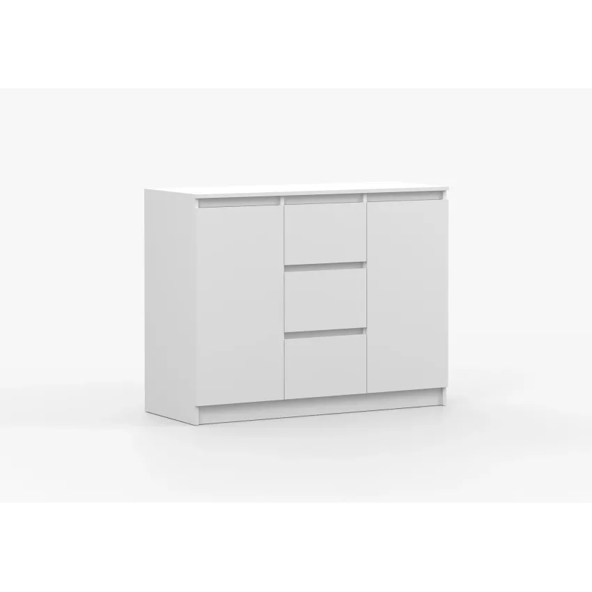 Comoda Solo 2d3s, 120x86x42 cm, alb
